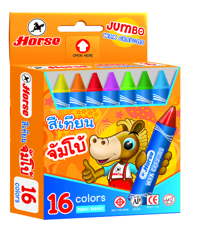 Chì Sáp 16 Jumbo Crayon Horse