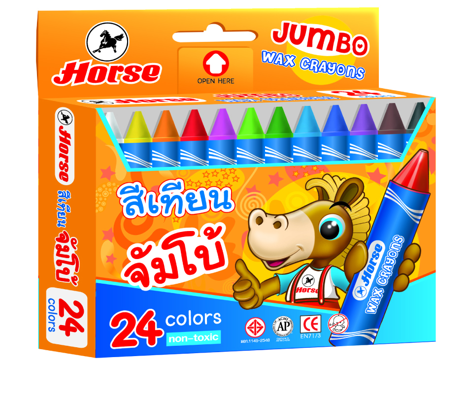 Chì Sáp 24 Jumbo Crayon Horse