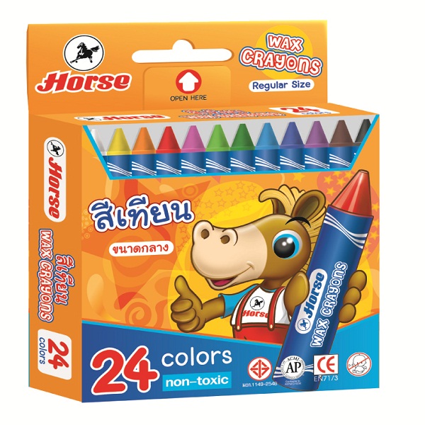 Chì Sáp 24 Medium Crayon Horse
