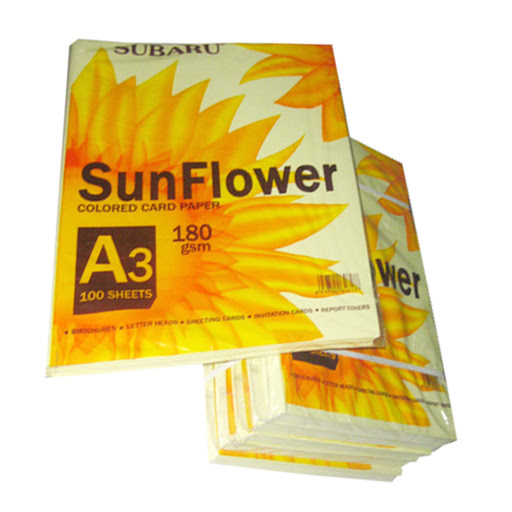 Giấy Bìa Màu A3 Sunflower