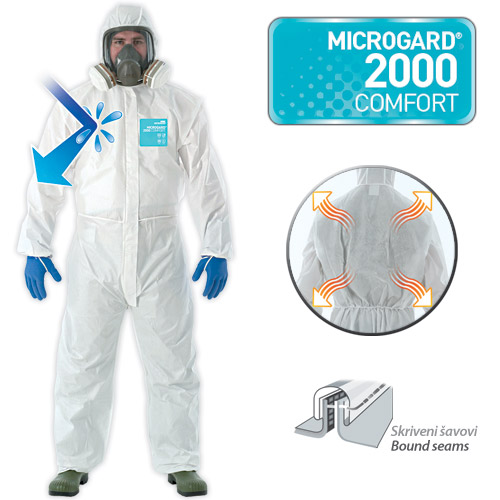 Quần Áo Chống Hóa Chất Microgard 2000 Comfort