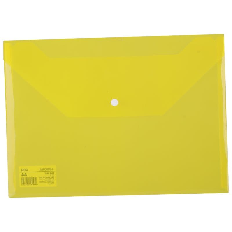 Túi cúc A4 (vàng) Deli EF10462