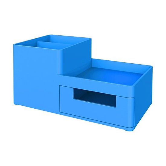 Cắm bút nhiều ngăn Để Bàn (Màu xanh lá) Deli EZ25150