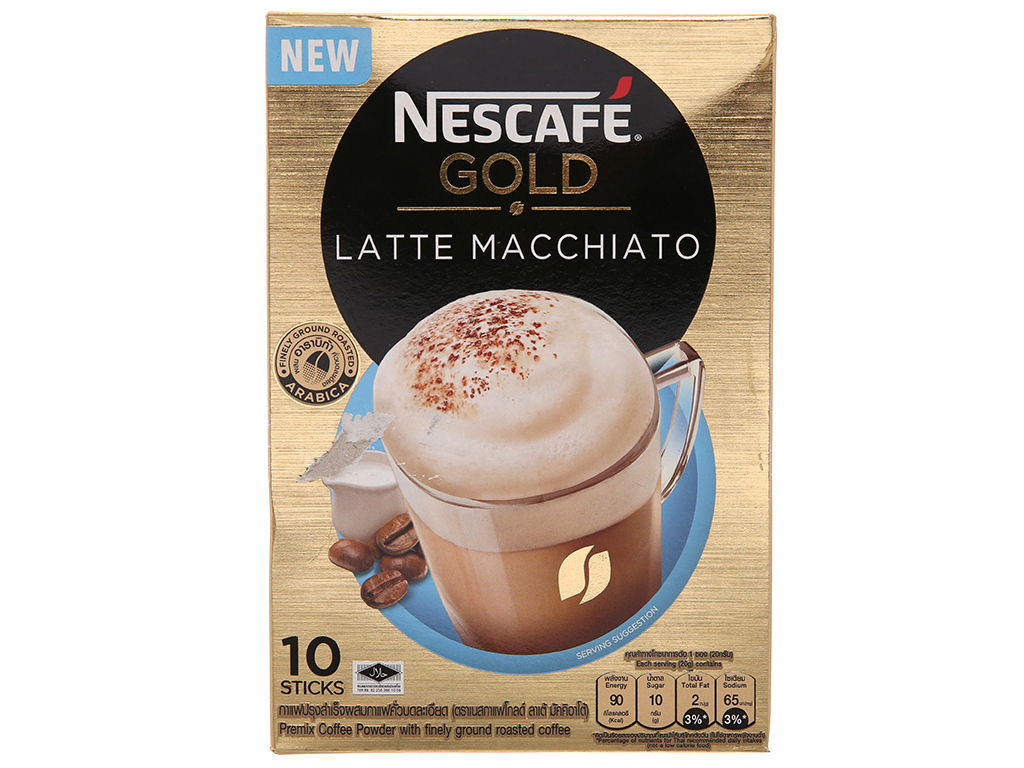 Cà phê hòa tan Cappuccino NesCafé Gold 205g