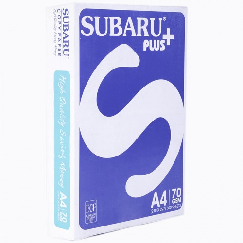 Giấy In Subaru Plus A4 Định Lượng 70 gsm