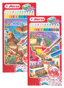 [42180] Chì Màu Nước H-12 Watercolor Pencils Horse