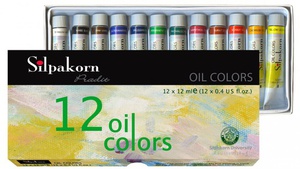 [48395] Màu Nước SHilpakorn Oil Color