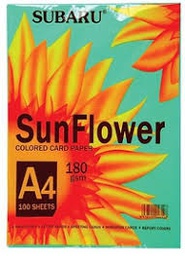 [48495] Bìa Giấy Ngoại A4 Lá Sun Flower