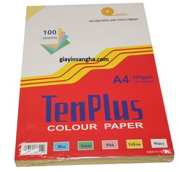 [48592] Giấy Bìa Màu Tenplus