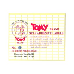 [8934578013303] Giấy Decal Tomy 112 (8*20Mm)